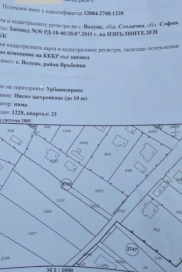 София, с. Волуяк, Продава 